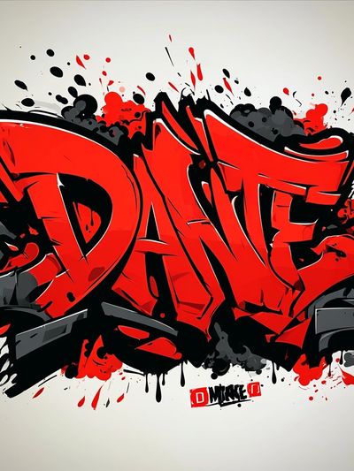 DANE Graffiti Poster.