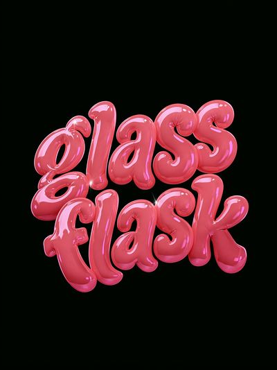 Glass Floss Poster. poster