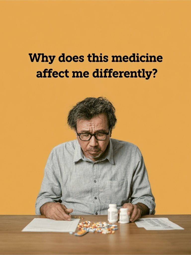 Medicine Side Effects Typography Poster. poster — typography art