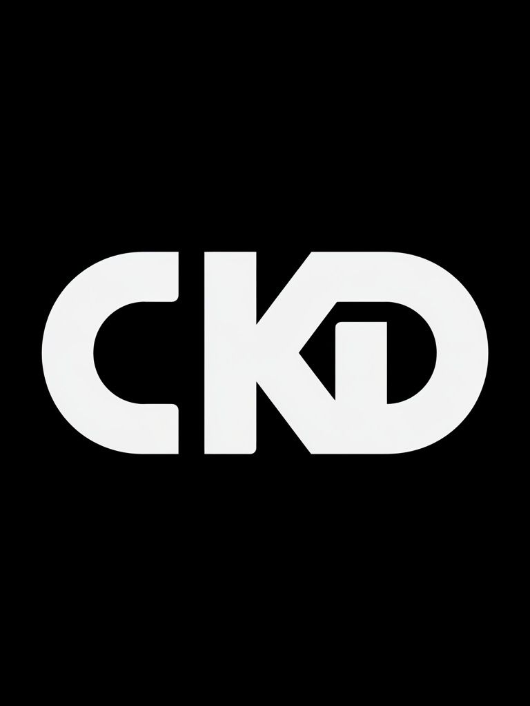 CKD Typography Poster. poster detail