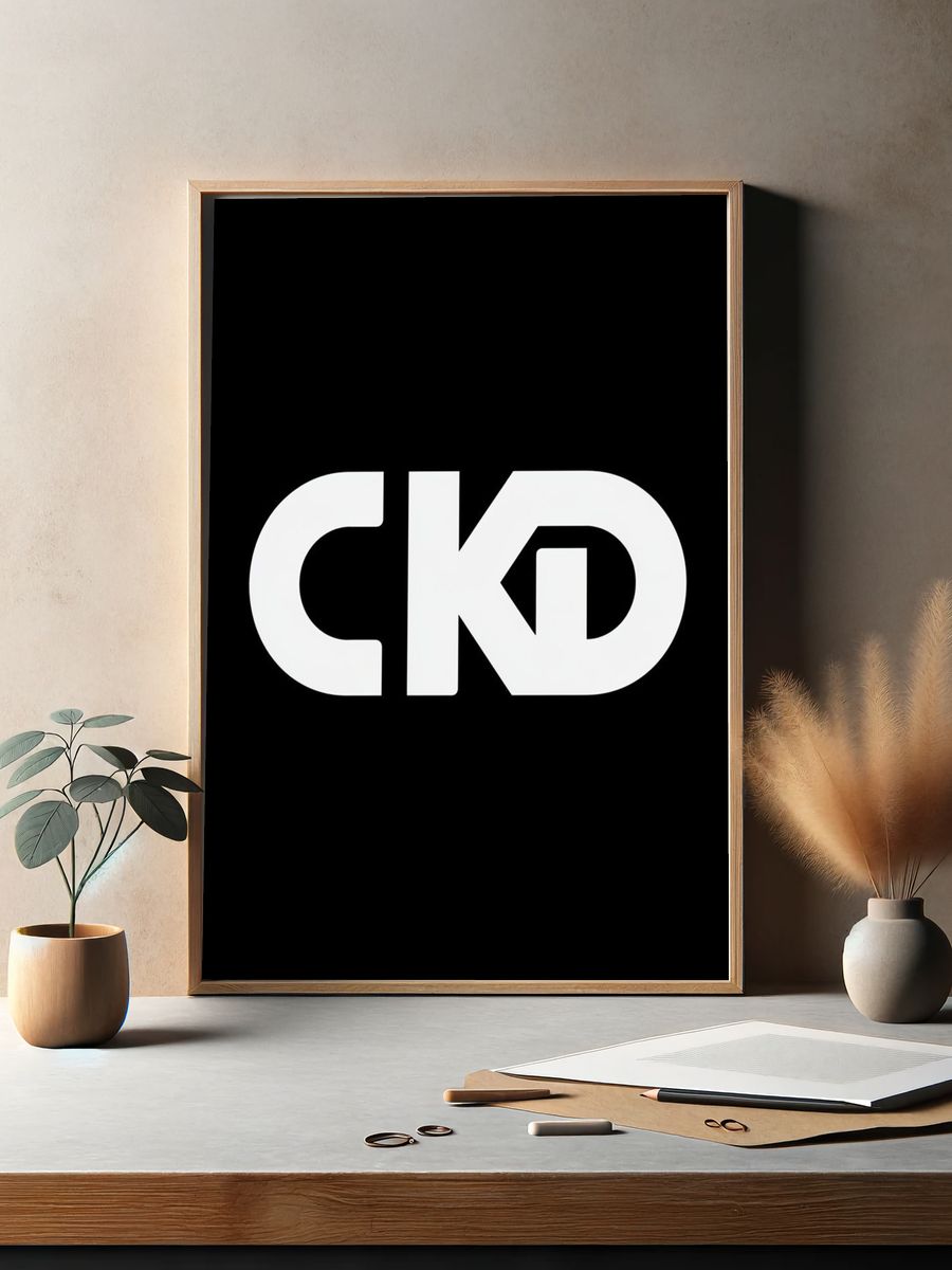 CKD Typography Poster. — room view 2