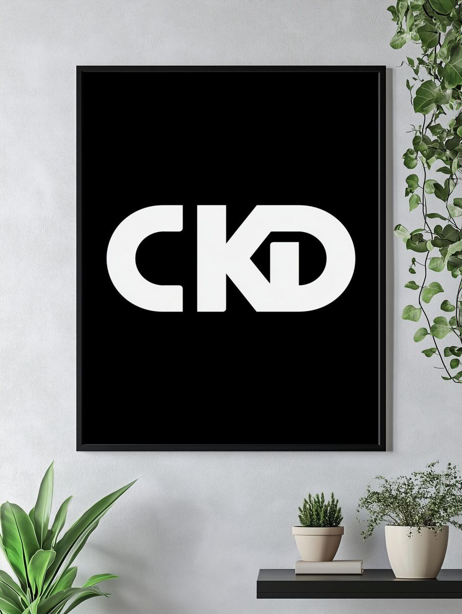 CKD Typography Poster. — room view 4