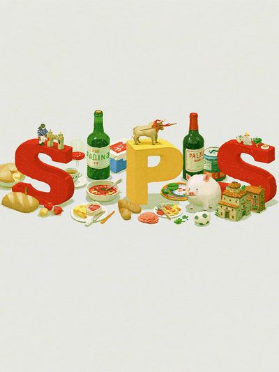 Still Life S P S Typography Poster. poster