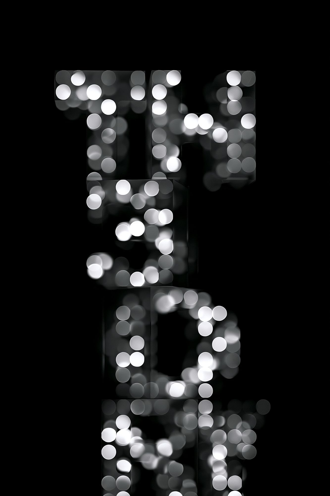 TIHE Hoii Typography Poster. poster — typography art