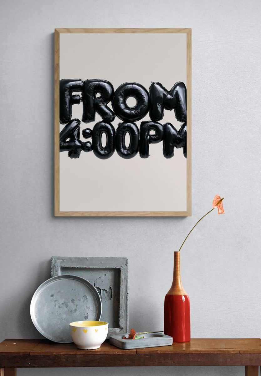 From 4:00 PM Typography Poster. — room view 3