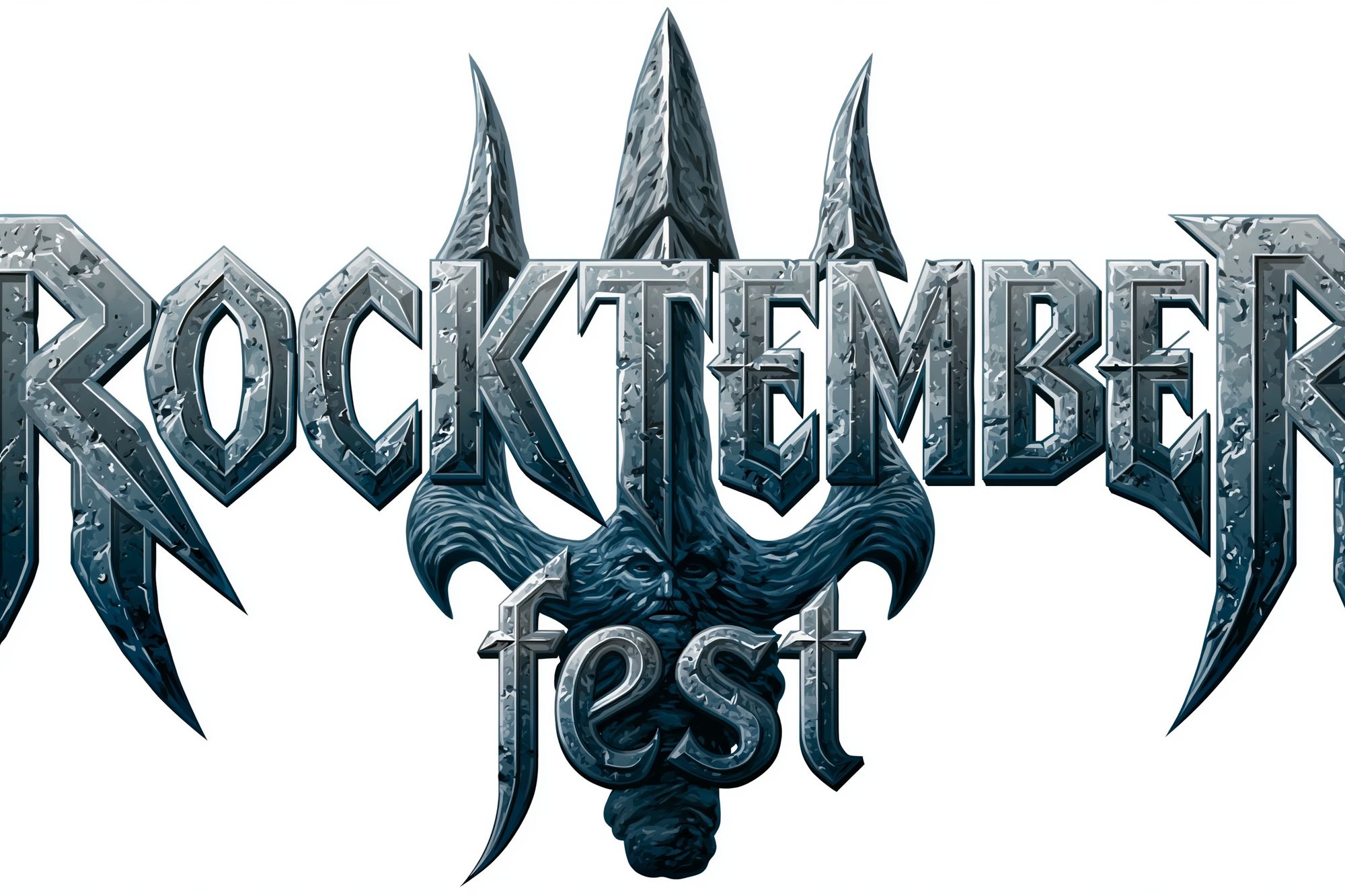 Rocktember Test Typography Poster. poster detail