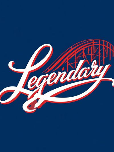 Legendary Script Typography Poster.
