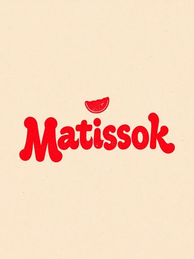 Matisse-Inspired Typography Poster. poster