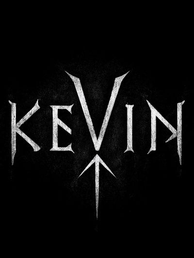 Kevin Typography Poster. poster print