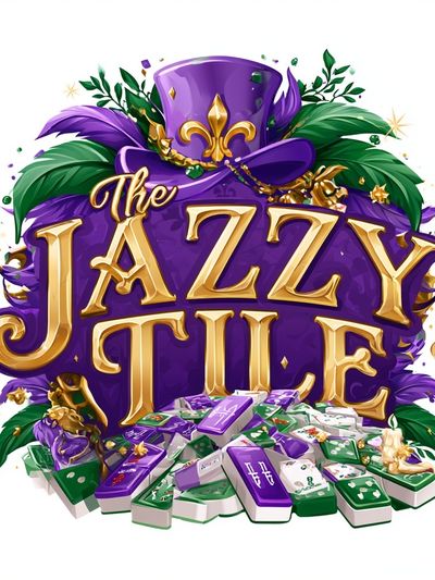 The Jazzy Tile Typography Poster. poster