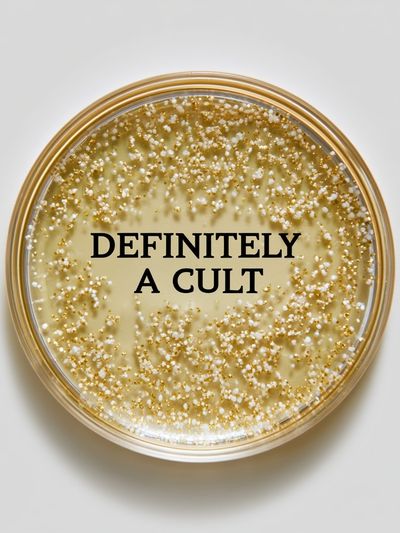 Definitely a Cult Typography Poster. poster