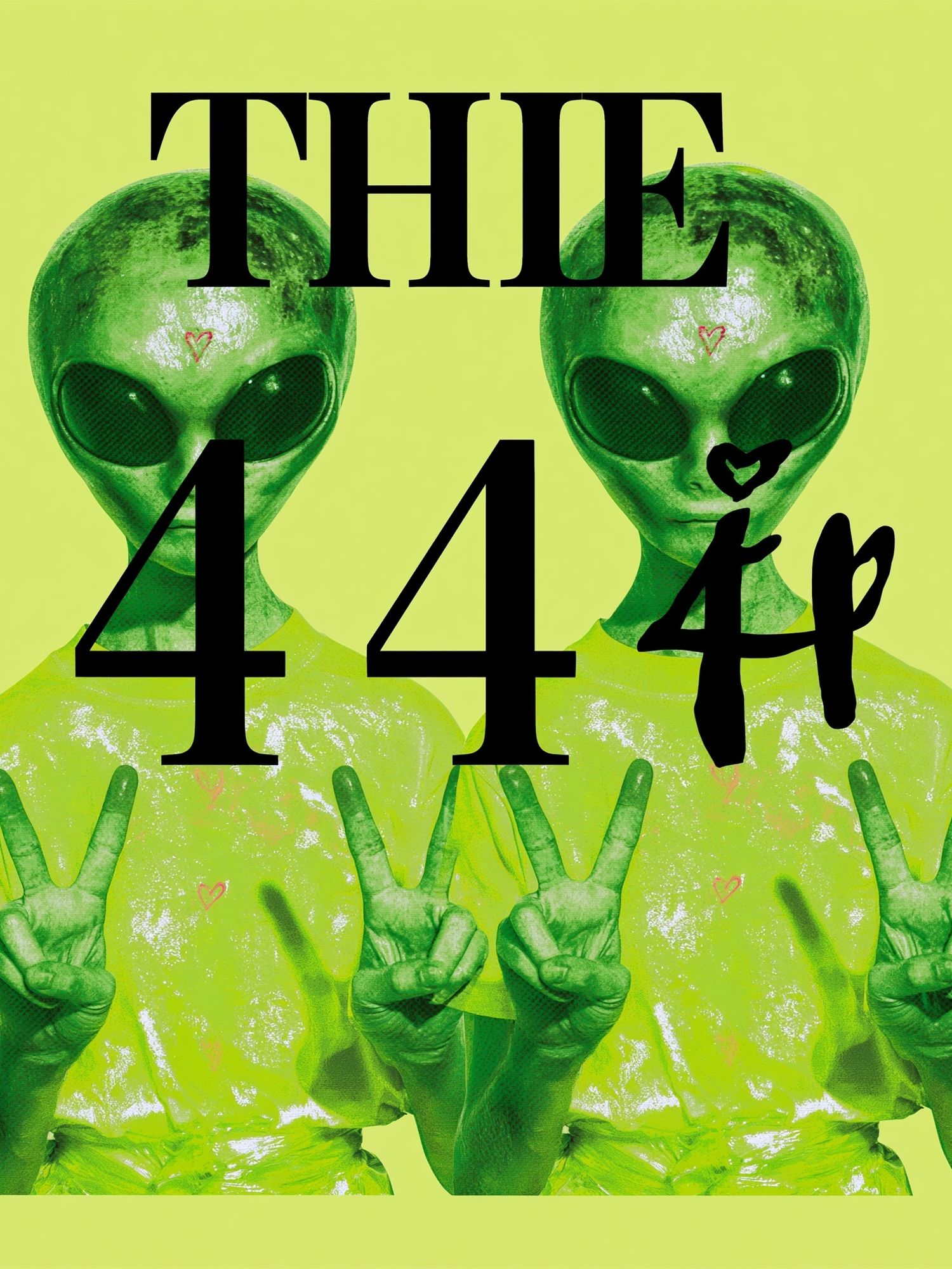Alien 44 Typography Poster. poster — typography art