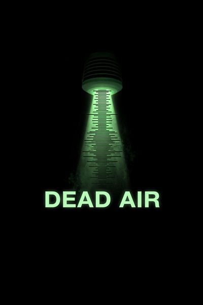 Dead Air Typography Poster. poster