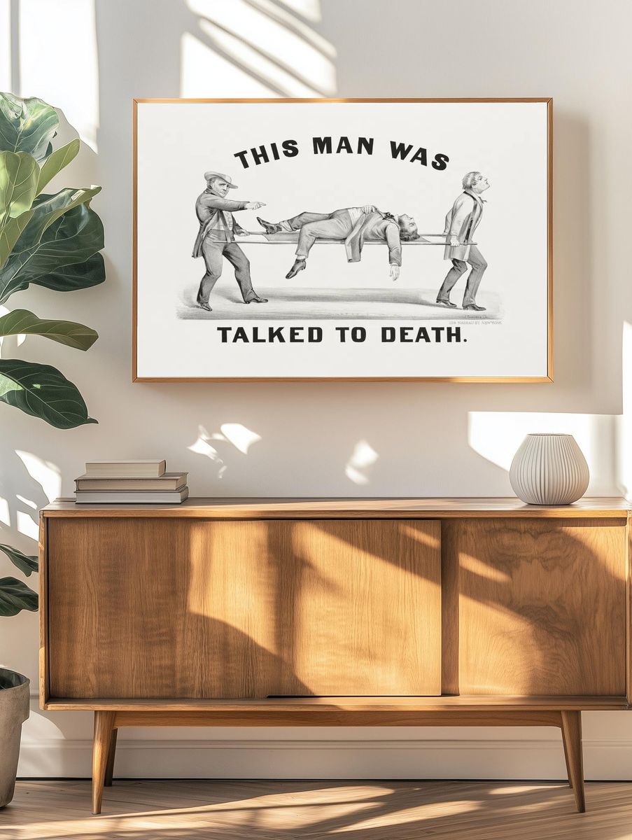 This man was talked death. — room view 3
