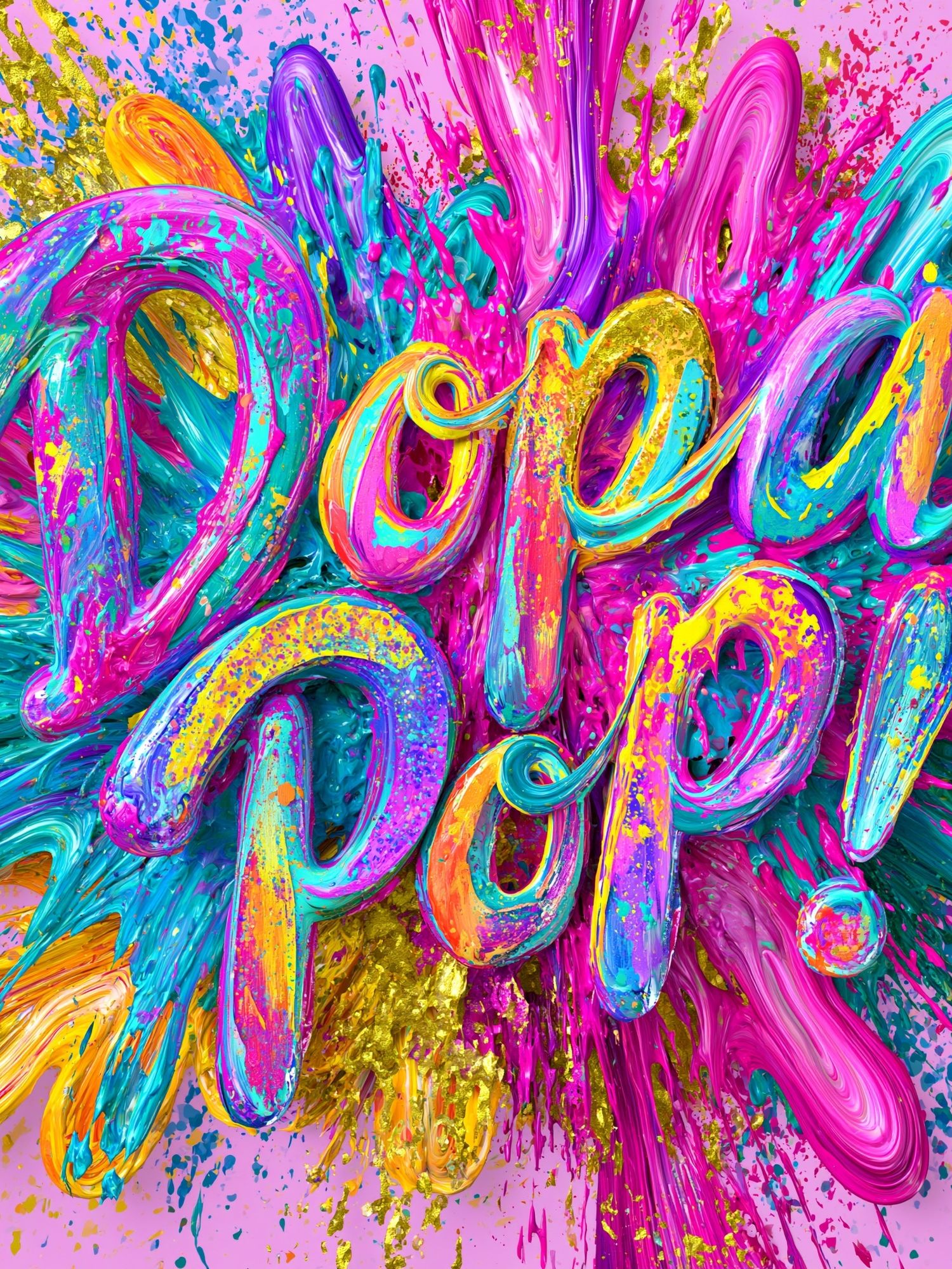 Dream Big Typography Poster. poster detail