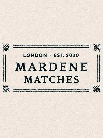 Mardene Matches Typography Print.
