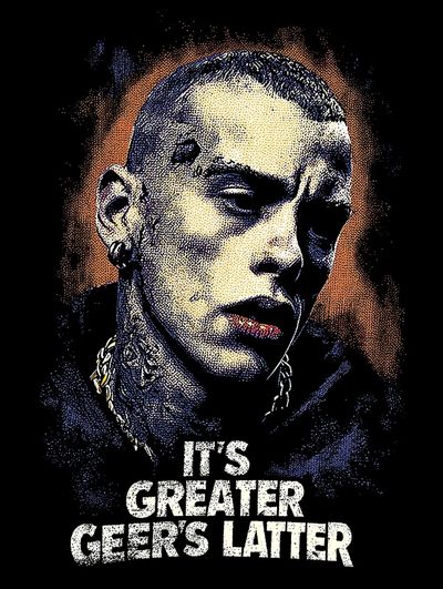 Xxxtentacion Typography Poster. poster