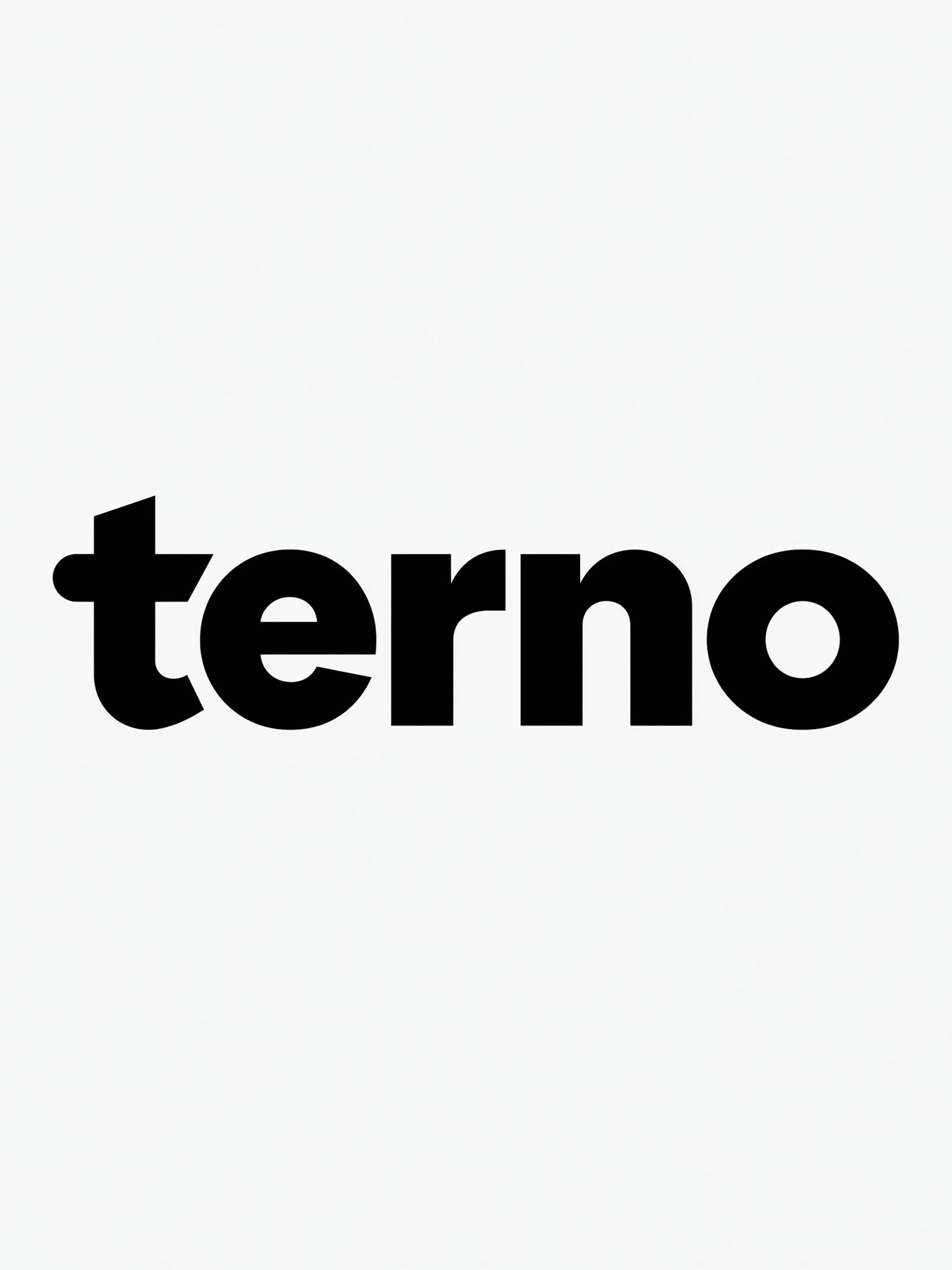 Terno Typography Poster. poster — typography art