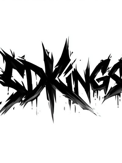 Dark Graffiti Typography Poster.