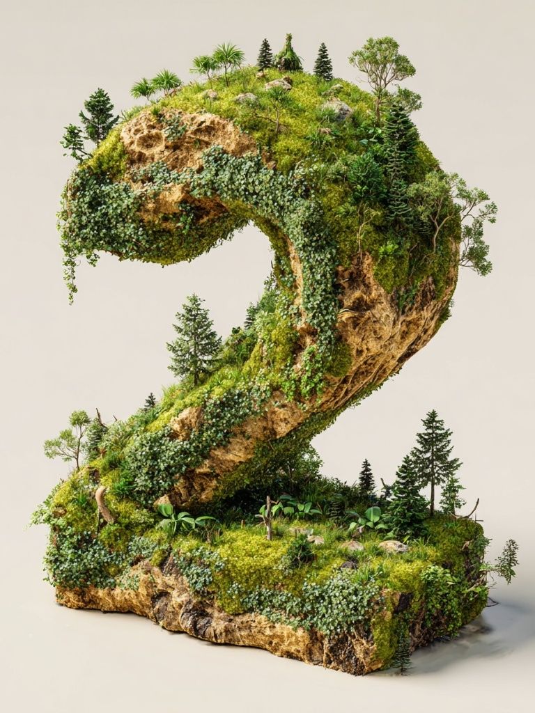 Mossy Forest Number 2 Print. poster detail