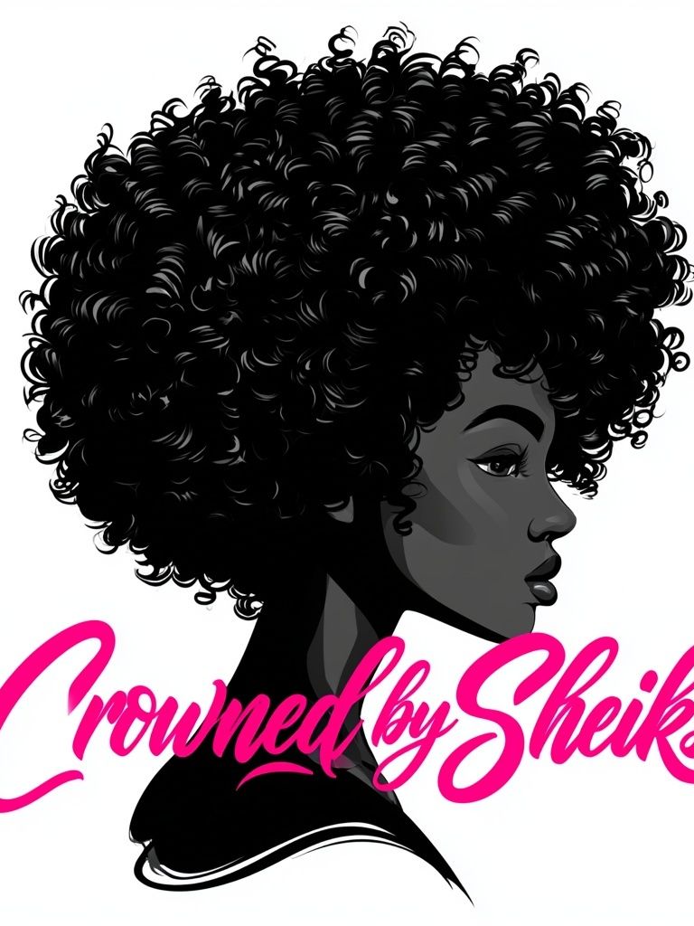 Crowned by Sheiks Typography Print. poster detail