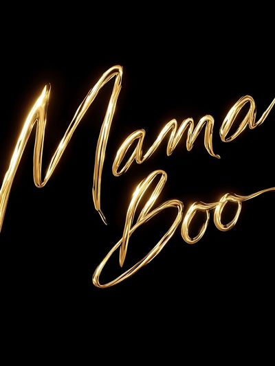 Mama Boo Typography Poster