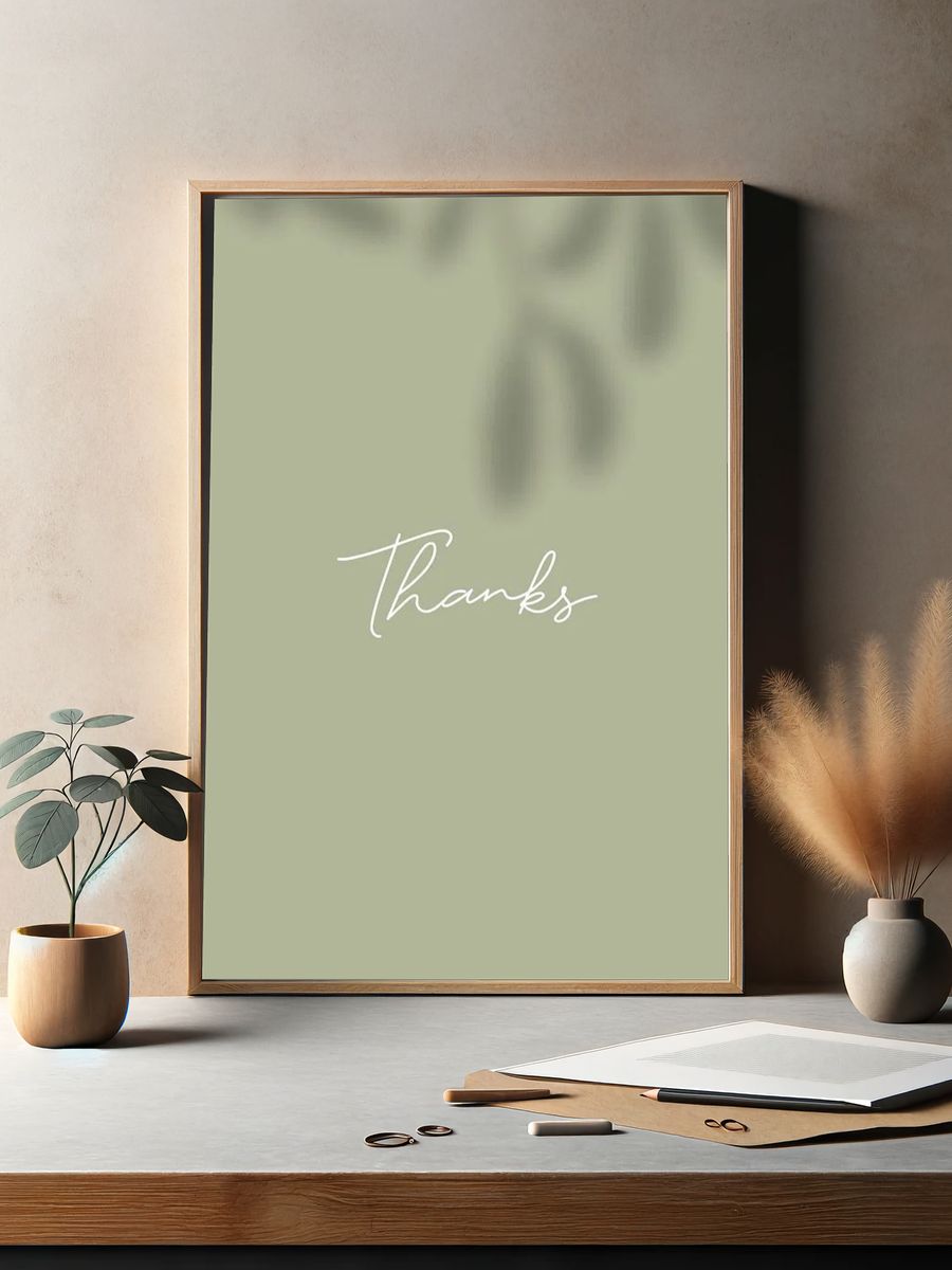 Thanks green background mobile wallpaper. — room view 2