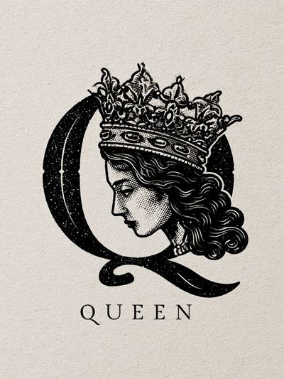 Queen Typography Poster.