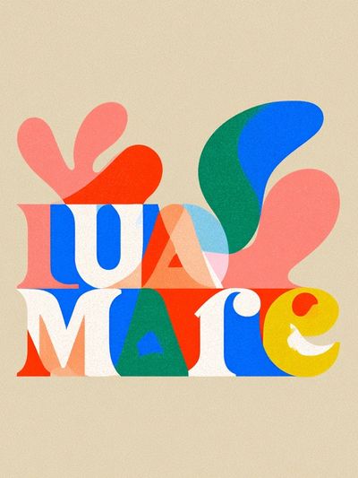 LUMATE Typography Poster. poster