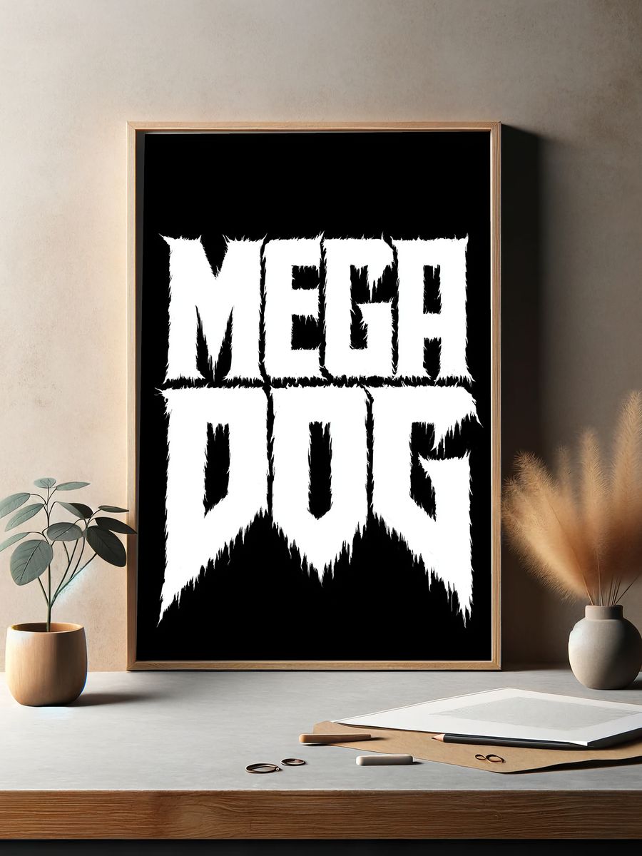 Meth Doom Typography Poster. — room view 2