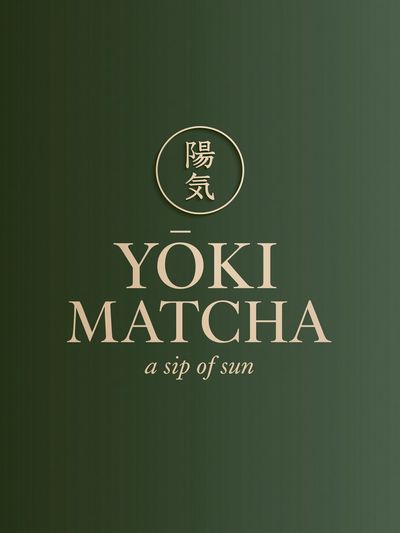 Yōki Matcha Typography Poster. poster