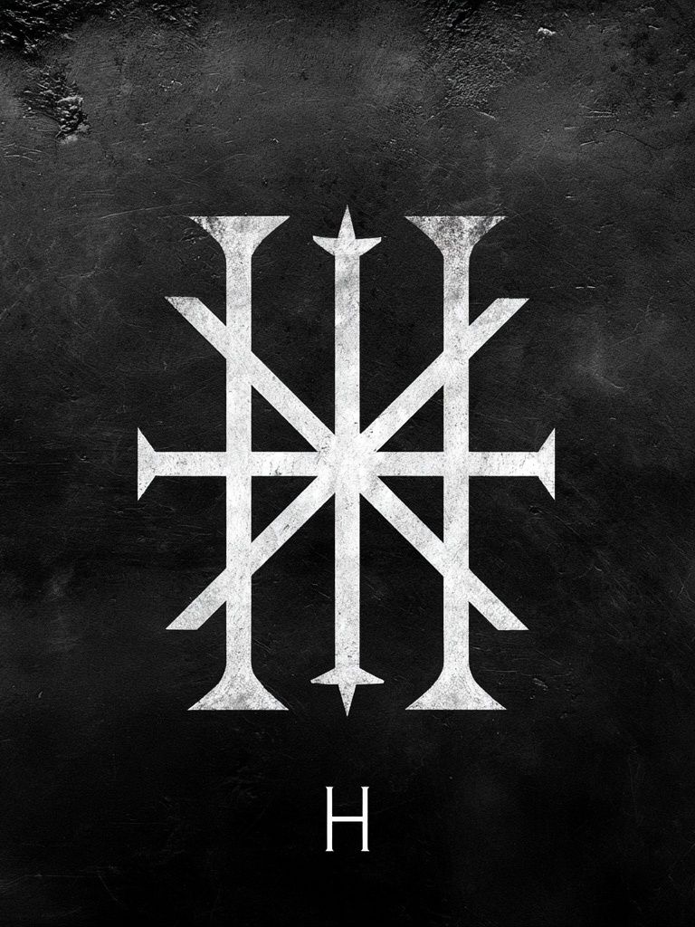 Occult Sigil Typography Poster. poster — typography art