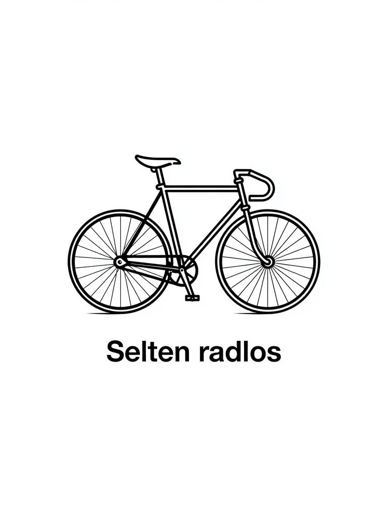 Selten Radlos Typography Poster. poster — typography art