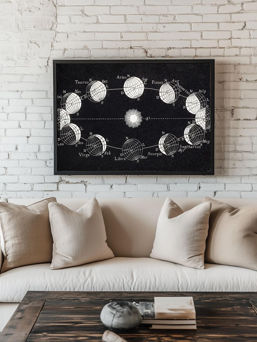 Elements astronomy explanatory notes, questions. — room view 1