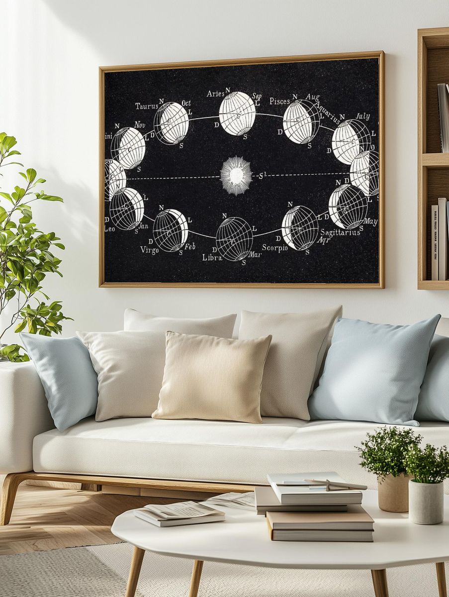 Elements astronomy explanatory notes, questions. — room view 2