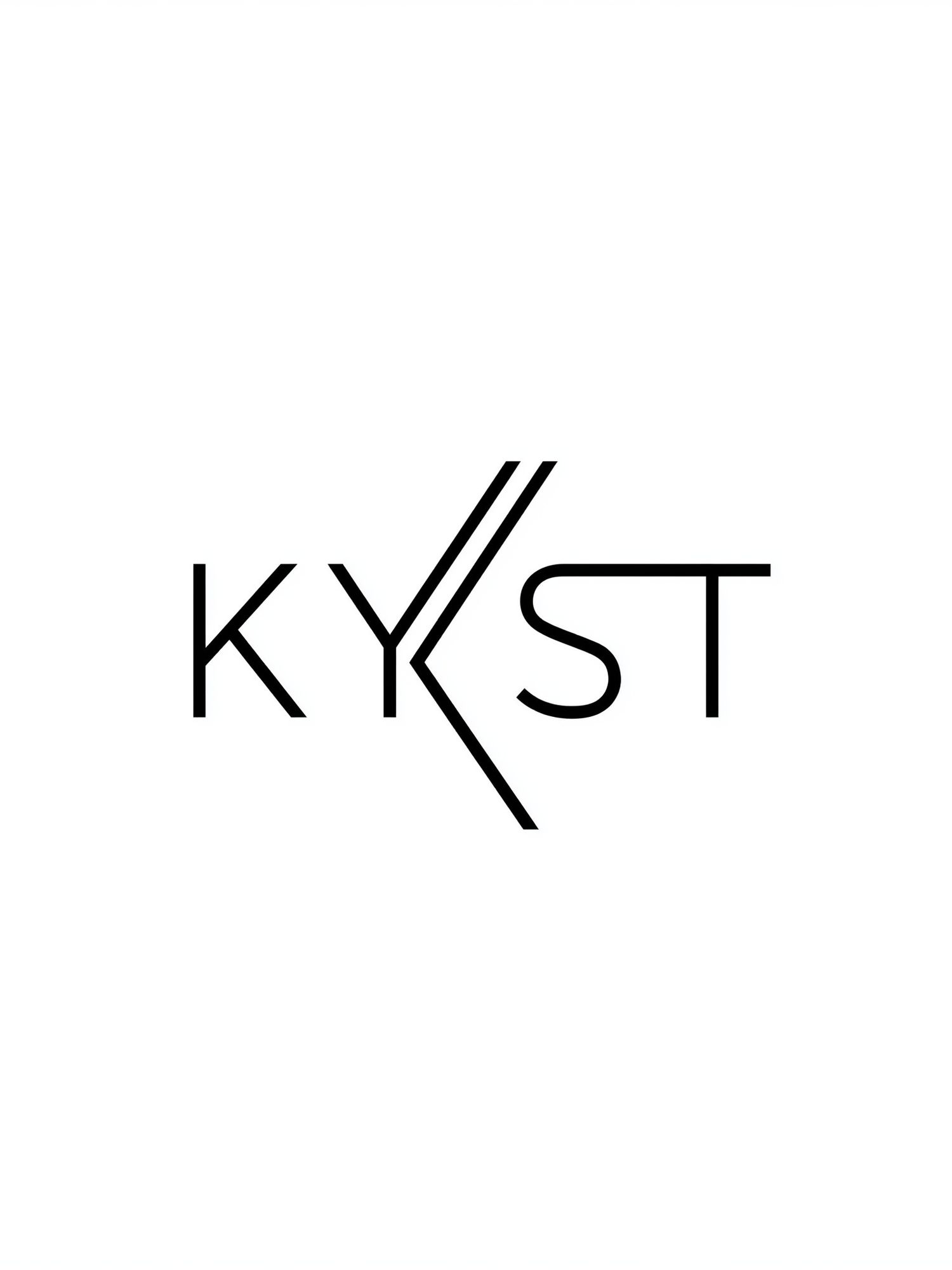 KYST Typography Poster. poster detail