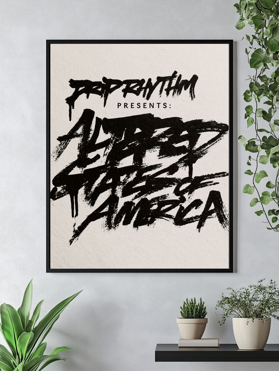 Pop Rhythm Presents Poster. — room view 4
