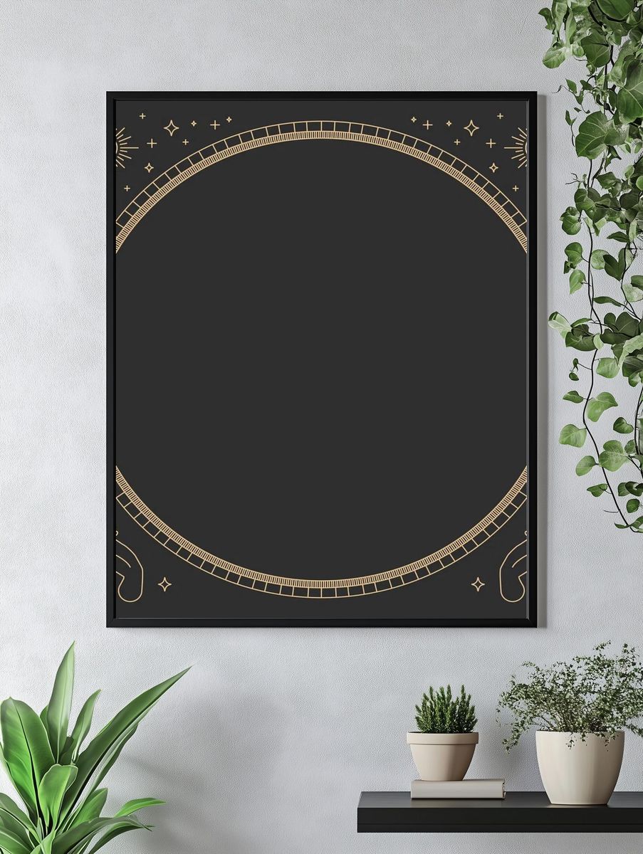 Let There Be Play — Typography Print. — room view 4