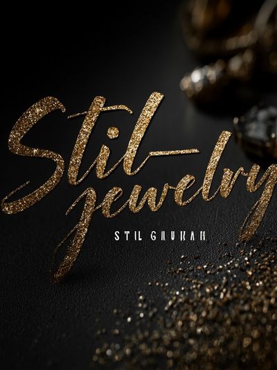 Stil Jewelry Typography Poster. poster