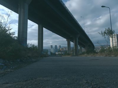 Urban Overpass Cityscape Poster. poster