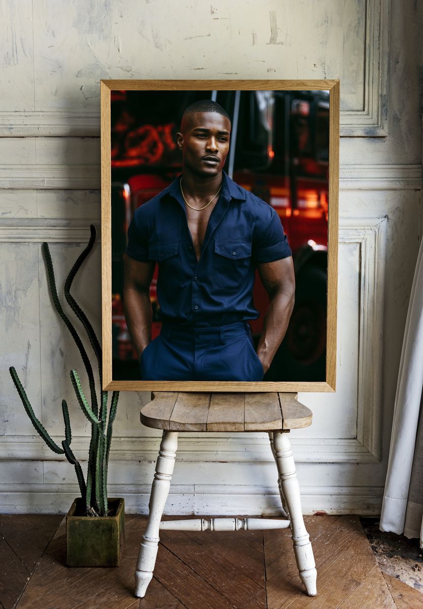 Urban Portrait Photography Poster. room preview