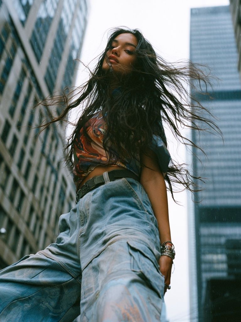 Urban Fashion Portrait Poster. poster — photography art