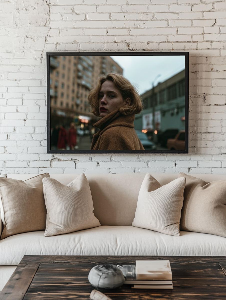 Urban Portrait Photography Poster. room preview