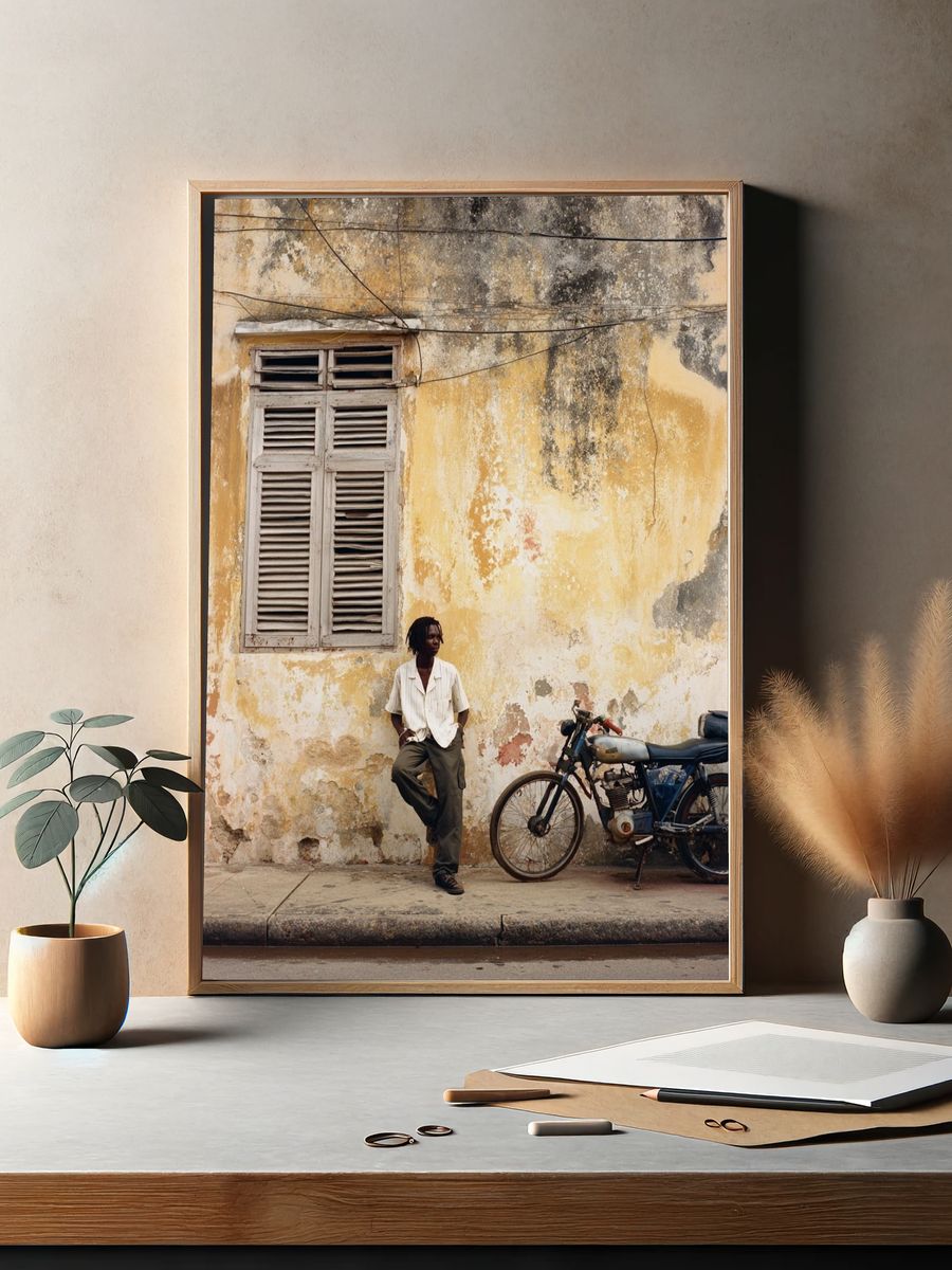 Urban Portrait — Photography Print. — room view 2