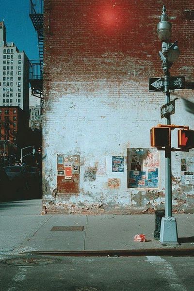 Urban Wall Photography Poster. poster