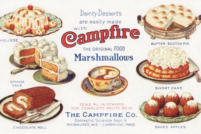 Dainty Desserts are easily made. poster