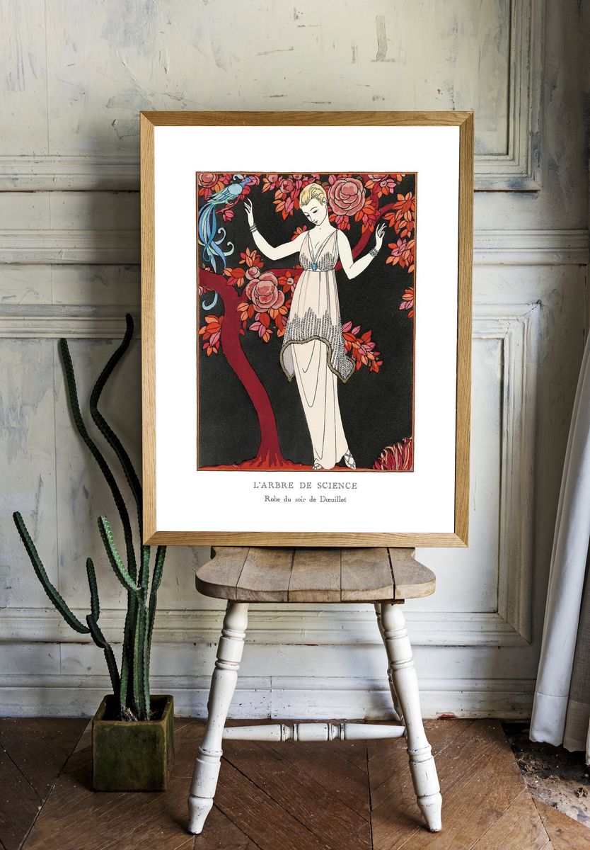 Art Nouveau Fashion Poster room preview