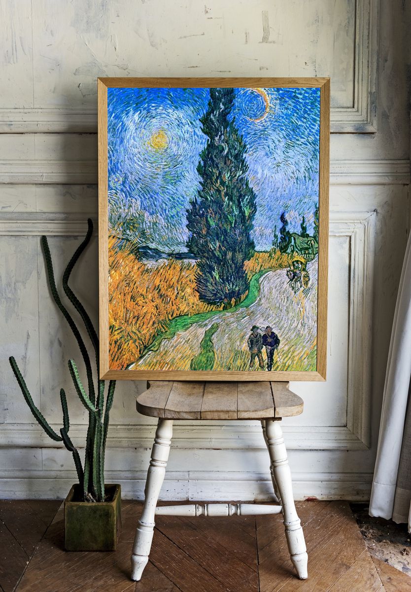 Vincent van Gogh 's Road. room preview