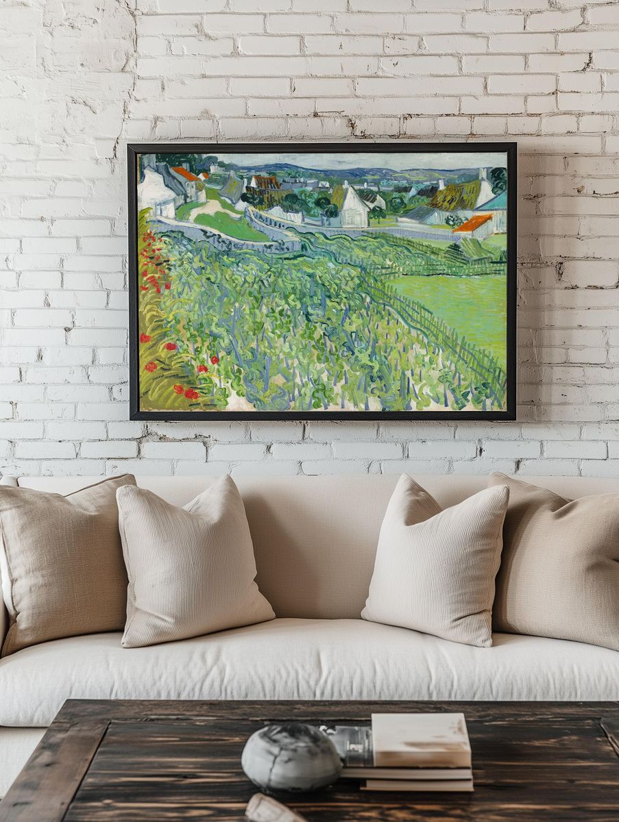 Vincent van Gogh 's Vineyards. — room view 1