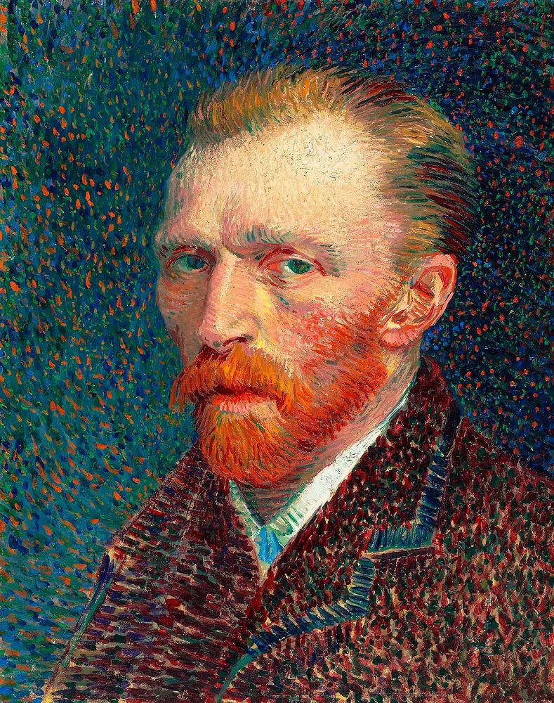 Vincent Van Gogh 's Self-Portrait. poster detail